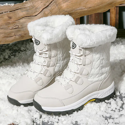 Women’s Snow Boots, Handmade Ankle Length